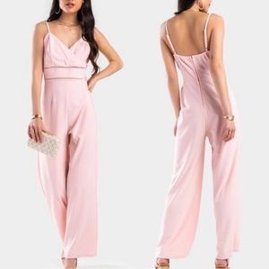 Francesca’s Jumpsuit Pink